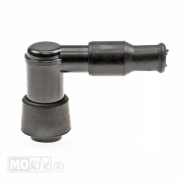 Bougiedop haaks 90 graden model 50cc 2-takt