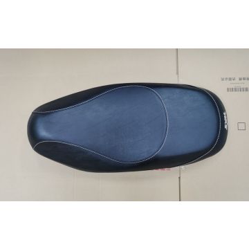 Zadel zwart met witte stiksel Sym Fiddle 2 origineel