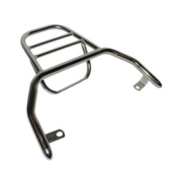 Achterdrager chroom model China LX scooter/VX/VX50S/Riva/Napoli/Benson/Touring/Toscana/Lux/VXL/RL/Azzuro/Rimini/Delphi/GTS