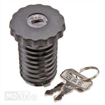 Tankdop + slot Puch Maxi zwart