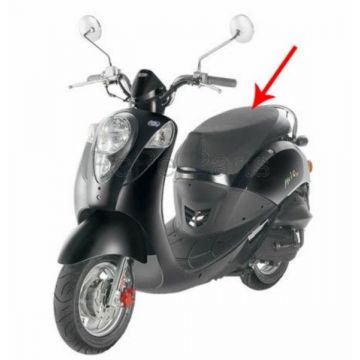Zadel / Buddyseat Sym Mio zwart origineel 77200-a7a-000-t3 