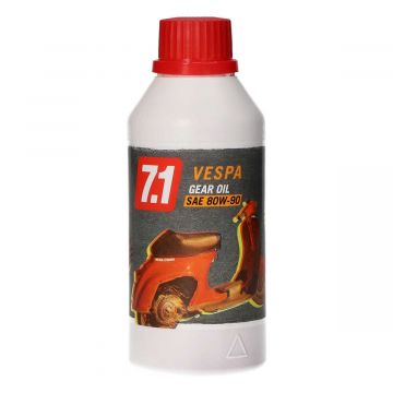Transmissieolie/versnellingsbakolie Malossi Vespa SAE 80W-90 7,1 synthetisch 250ml PK/50N/50S/50R/LML/125CL/150CL/PX/P/Rally/Cosa 7614336