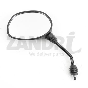 Spiegel links zwart Piaggio NRG/NTT/Typhoon 50-80-125 MKX