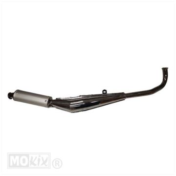 Uitlaat Jamarcol-Tecno Tomos A3/A35 Grandprix aluminium-chroom