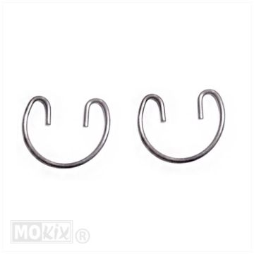 Pistonpen borgveer 12mm 2 stuks