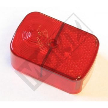 Achterlichtglas Simson rood