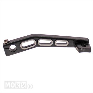 Kickstart pedaal Minarelli / Peugeot light zwart Supertec