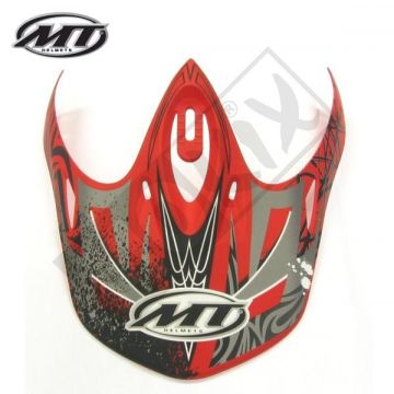 Helmklep crosshelm Mt Mx-1 rood