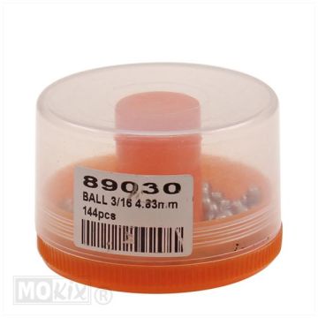 Kogels 3/16 4.83mm  144 stuks