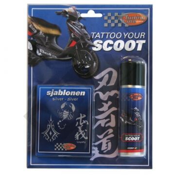 Spuitbus (Tattoo your scooter) 24 - delig 50ml Motip