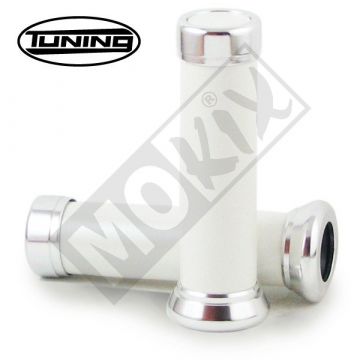 Handvatten Retro Wit leer tuning