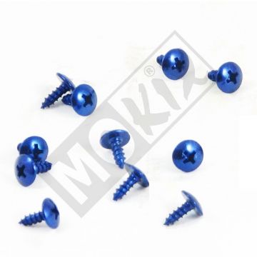 PARKERSET PVC 4x12 BLAUW    10st