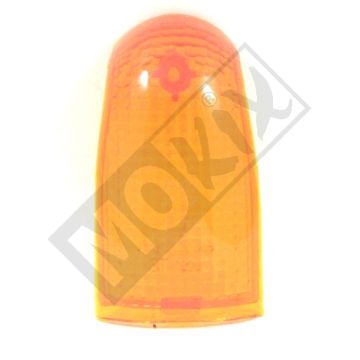 Knipperlichtglas Suzuki Katana oranje achter