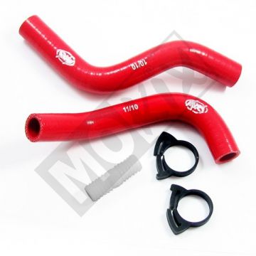Koelslangset silicone Yamaha Aerox rood