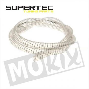 Koelslang/radiateurslang blank-doorschijnend 15mm binnenzijde X 22mm buitenzijde 1,15 meter lengte (onder andere Yamaha/MBK Aerox-Nitro)
