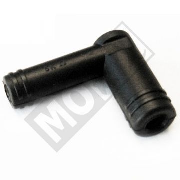 BOUGIE DOP SIL. 7mm 4.0/10mm  ZWART