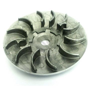 Halfpoelie-koelvin aluminium Peugeot horizontaal 50 2-takt Ludix/New Vivacity/Jet Force