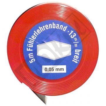 VOELER BAND ROL 5m/13mm   0.05mm