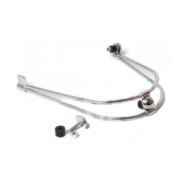 Voorspatbordbeugel Piaggio Liberty 50/125 chroom Buzzetti
