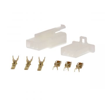 Connector stekker plugset 3- pins (2.8mm) 8-delig