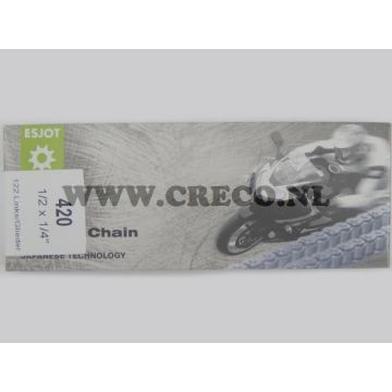 Ketting Esjot 420-1/4 122 schakels Honda MB/MT