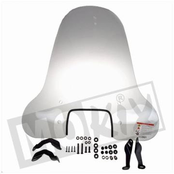 Windscherm hoog transparant AGM VXS/Riva Sport/Benson S/Napoli S/Riva Sport/Touring S/Rivalux/Felice S/VXL/SXL/Lux S