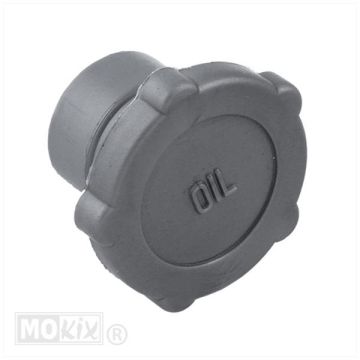 Olietankdop Vespa PX/PXE T5 grijs