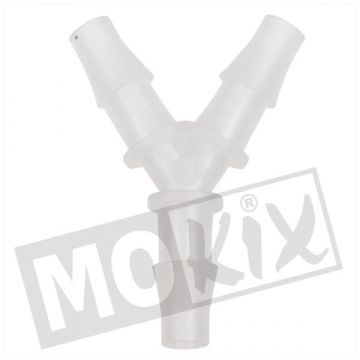 SLANGVERBINDER Y-STUK 7.9mm DOORZICHTIG (1)