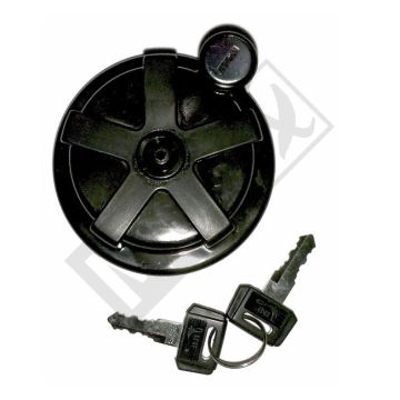 TANKDOP + SLOT YA  DTMX    ZWART