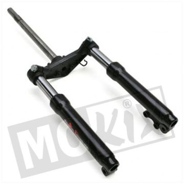 Voorvork Yamaha BWS/MBK Booster Spirit 1999-2003 zwart