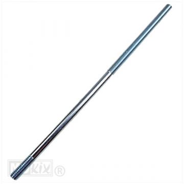 Cilinder tapeind universeel M6 lengte 160mm aan 1 kant 16mm schroefdraad-aan andere kant 70mm schroefdraad