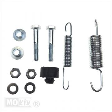 Montagekit middenstandaard China GY6 50 4-takt 12 inch/Kymco Agility 12 inch (voor standaard 93405)