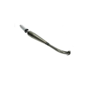 Uitlaat lang/expansie uitlaat Tecno Puch Maxi blank