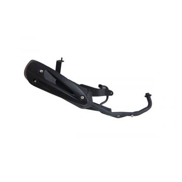 Uitlaat SYM 50cc 4-takt Fiddle 2/Jet 4/Orbit 2 2009→ (XS1P37QMA motorcode) Power Plus