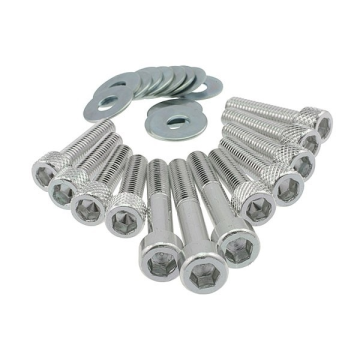 Carterboutset STR8 Minarelli Horizontaal Chroom