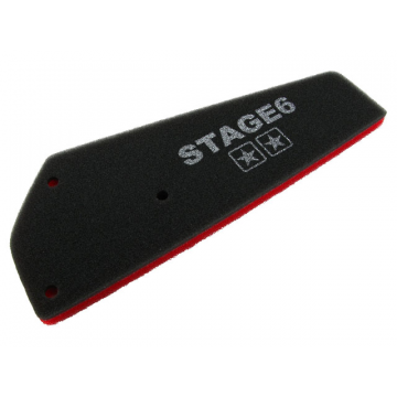 Luchtfilter element Stage6 dubbel laags GY6 4 Takt