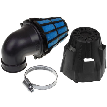Tweedekans Polini Luchtfilter Blue Air Box 32 mm Haaks
