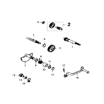 Vertanding - Kickstarter Peugeot V-Clic 50 4-takt AC Wit