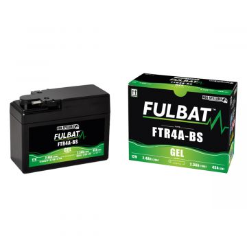 Accu Fulbat YTR4A-BS Gel 12V 2.3Ah onderhoudsvrij