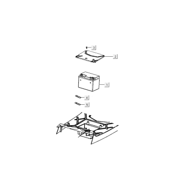Accu Kymco Agility Delivery 4-takt Euro 4 zwart