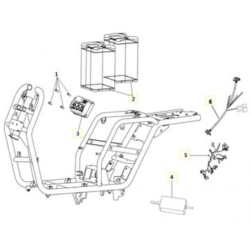 Accu - Acculader - Kabelboom Goccia GEV2000