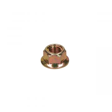 Achteras moer M14x1,5 met kraag en borging universeel