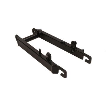 Achterbrug vierkant (made in EU) a-kwaliteit Tomos A3/A35 zwart