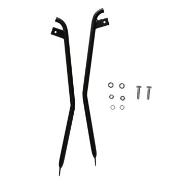 Achterdrager steunenset Peugeot Speedfight 1+2 zwart