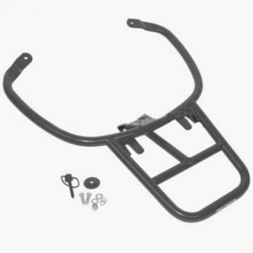 Topkofferdrager/achterdrager vlak mat zwart  Vespa Primavera/Sprint 50-125-150 606002M origineel
