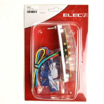 Achterlicht led + knipperlicht universeel klein