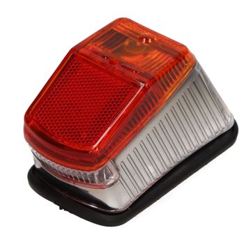 Achterlicht Kreidler oud type origineel rood / chroom