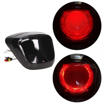 Achterlicht led Vespa Sprint/ Primavera 2018→ Euro 4-5 smoke + rand matzwart DMP