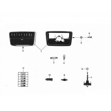 Achterlicht Zundapp GTS 50 529-024 tm 029