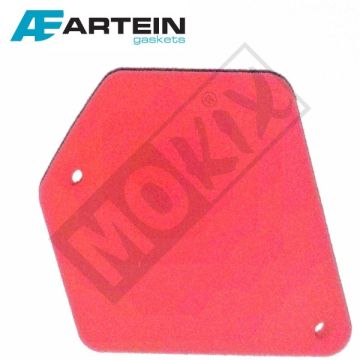 luchtfilterelement Yamaha DT50 lc 4 versnellingen 1980-> rood